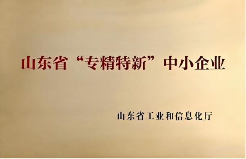 山东省专精特新中小企业认定